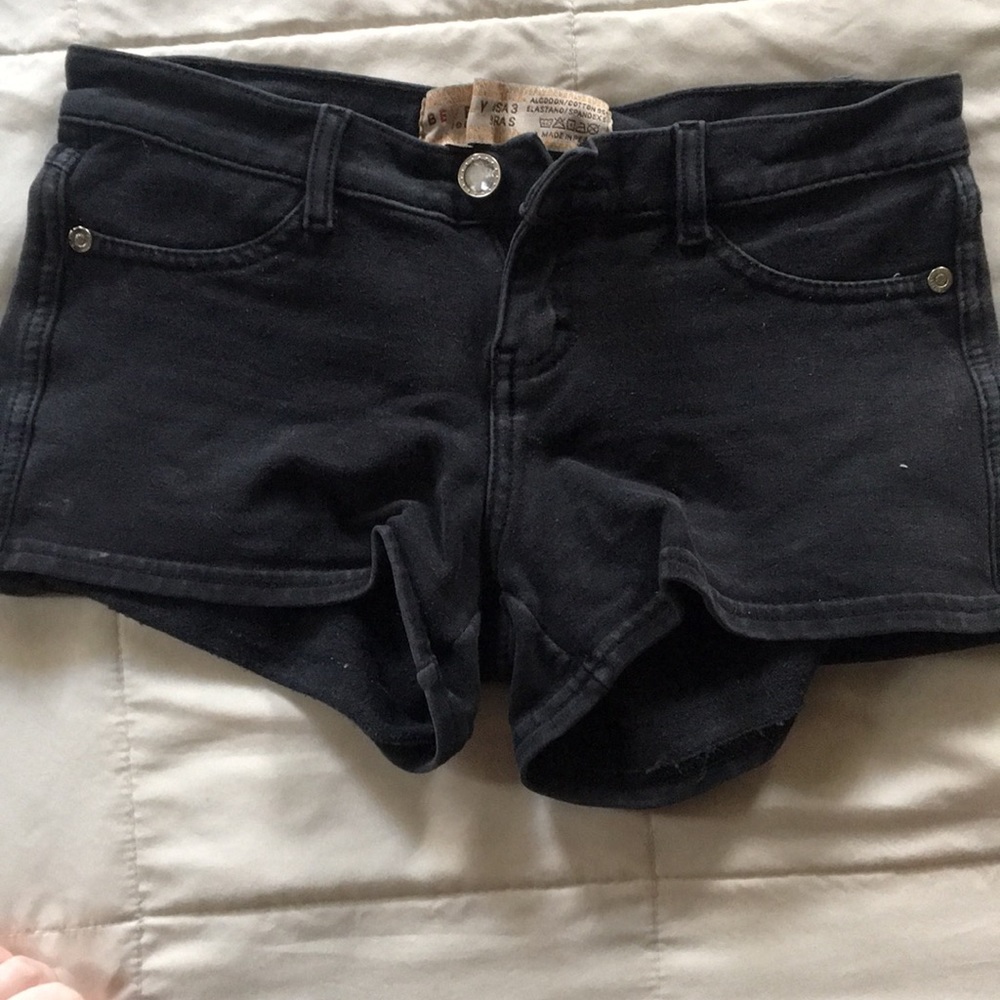 Black shorts